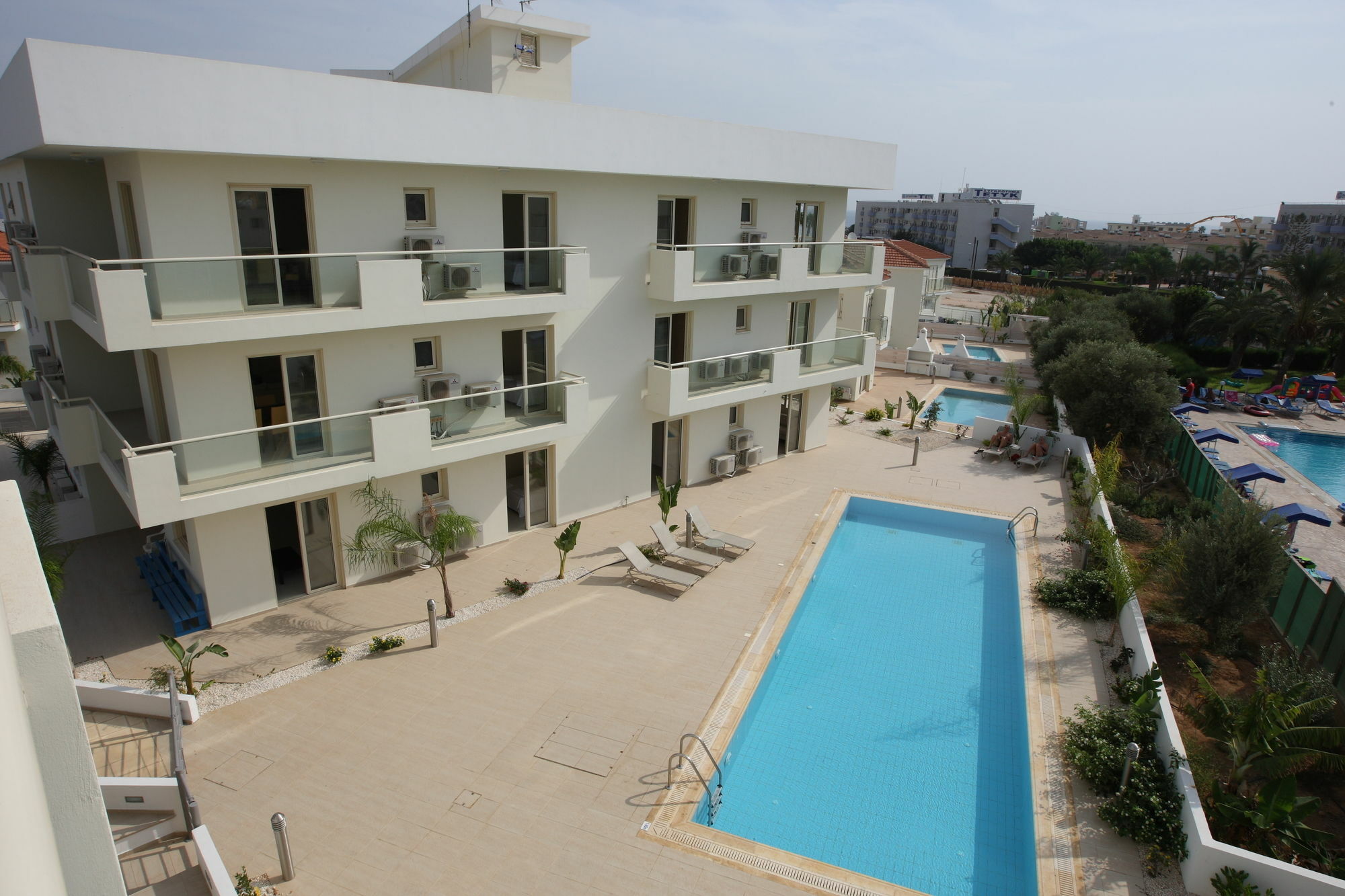Athena Beach Villas Protarász Kültér fotó