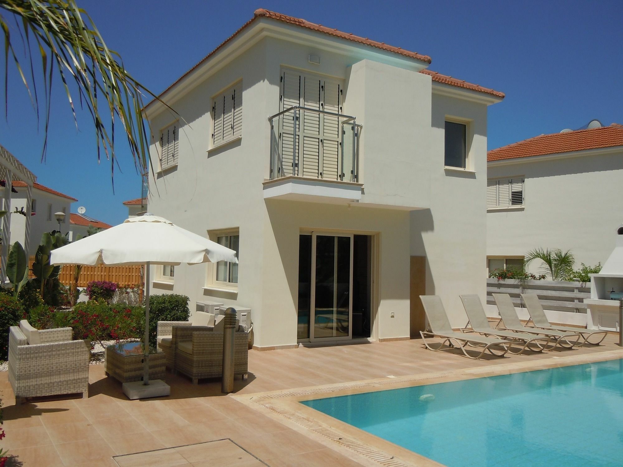 Athena Beach Villas Protarász Kültér fotó